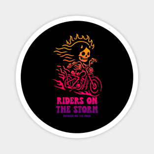 RIDERS ON THE STORM Magnet